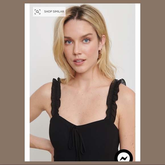 Dynamite Ruffle Strap Dress - Brand New with Tag - Picture 2 of 5